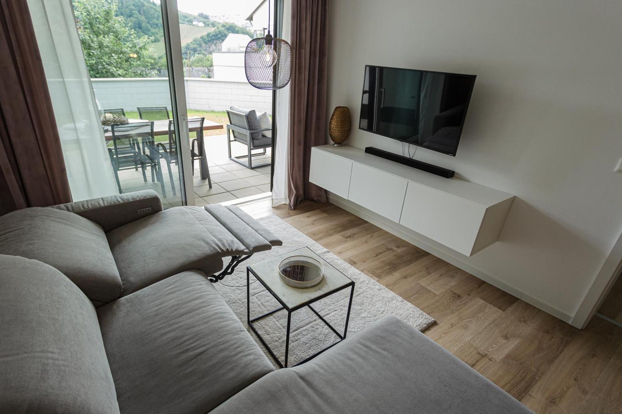 Luxusferienwohnung Moselruhe Bullay Mit Grosser Terrasse Und Schoenem Ausblick Zewnętrze zdjęcie